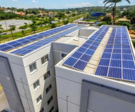 Energia solar comércio e empresas